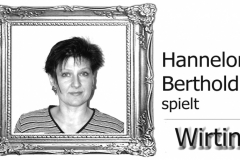 Hannelore Berthold spielt Wirtin